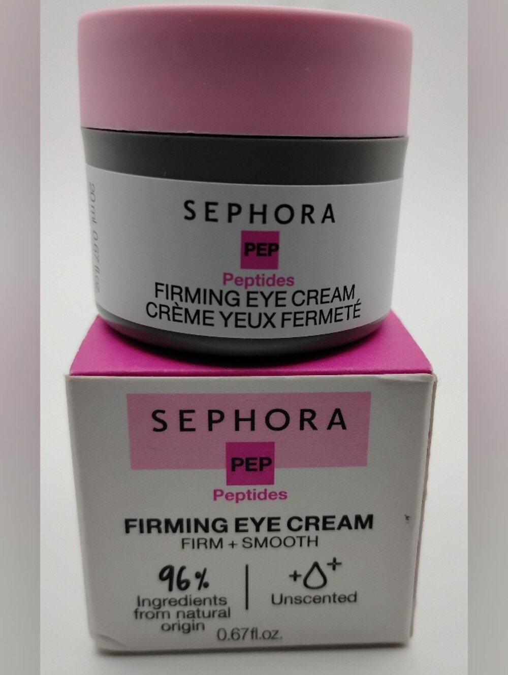 SEPHORA COLLECTION Lift & Firm Eye Cream With Peptides + Hyaluronic Acid